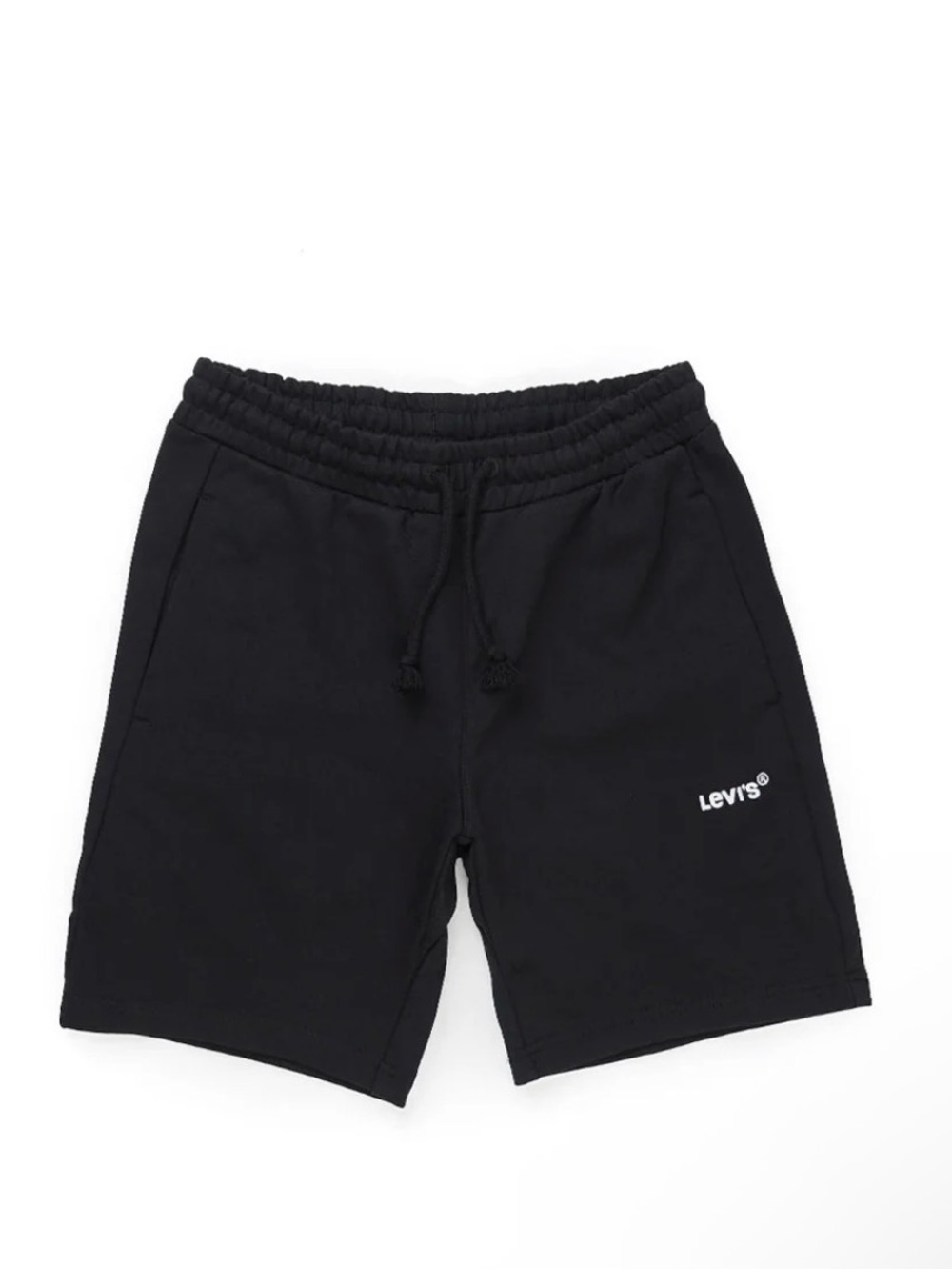 Levi's Men's Black Red Tab Sweat Shorts